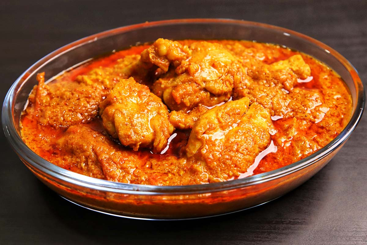 Hyderabad Chicken Kuruma Recipe